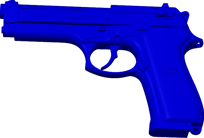 "BLUE GUN"
